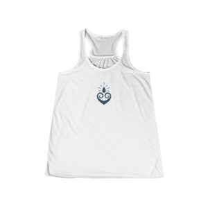 Hearts Center Flowy Tank