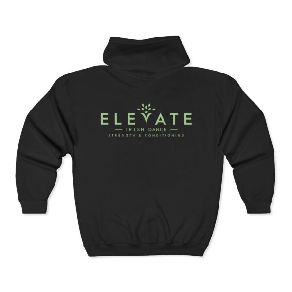 Elevate Irish Dance S&C Adults Zip Up Hoodie - Image 3