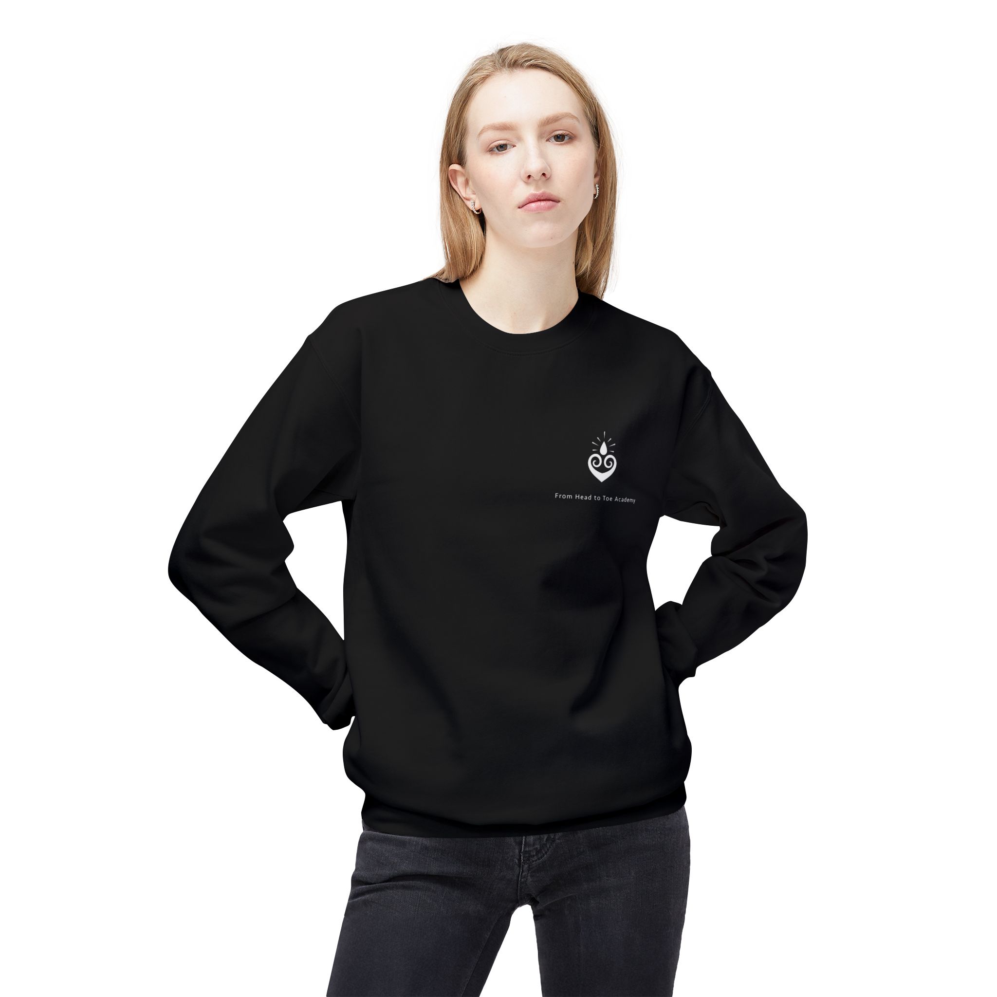 Elevate Unisex Midweight Crewneck Sweatshirt - Softstyle Fleece - Image 7