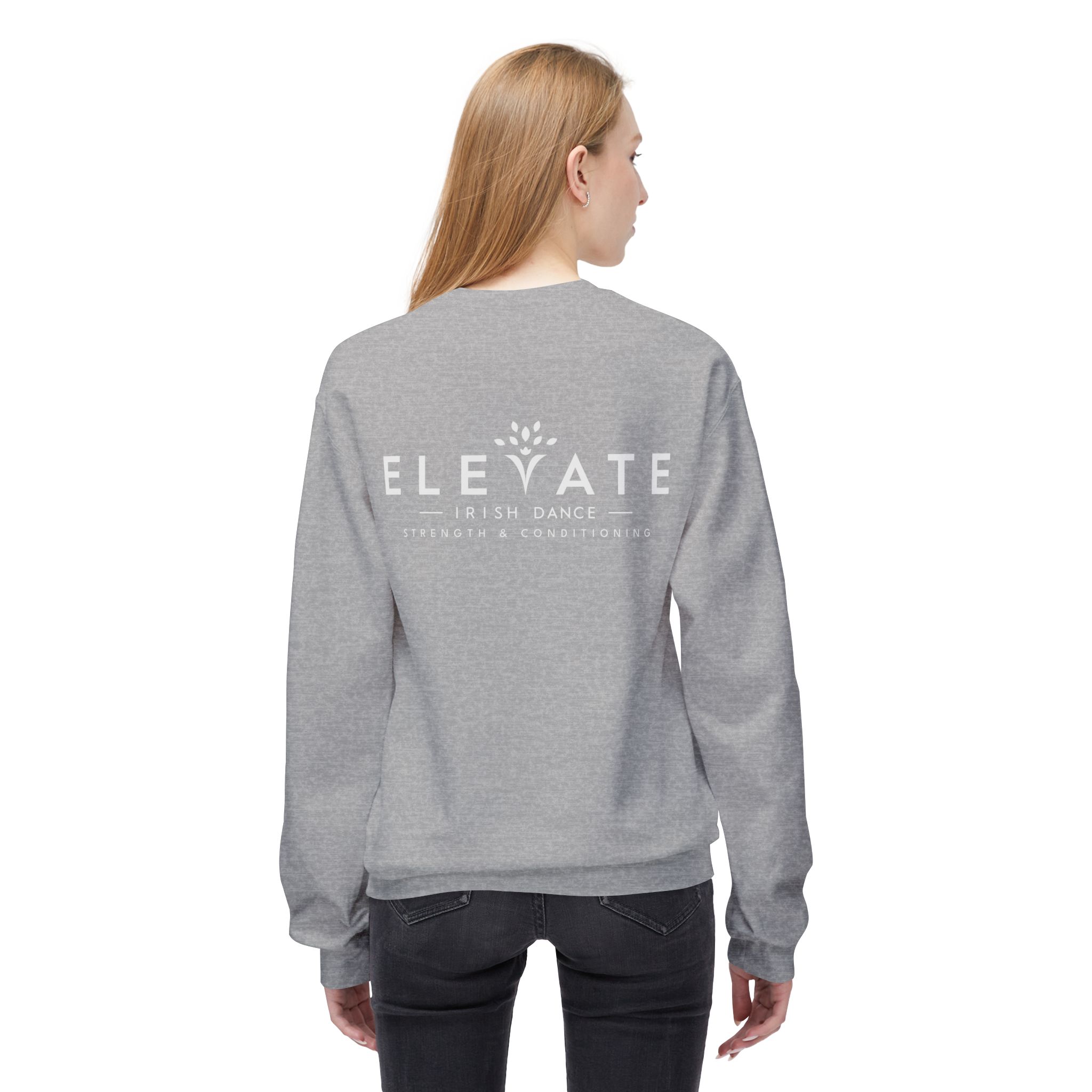 Elevate Unisex Midweight Crewneck Sweatshirt - Softstyle Fleece - Image 12