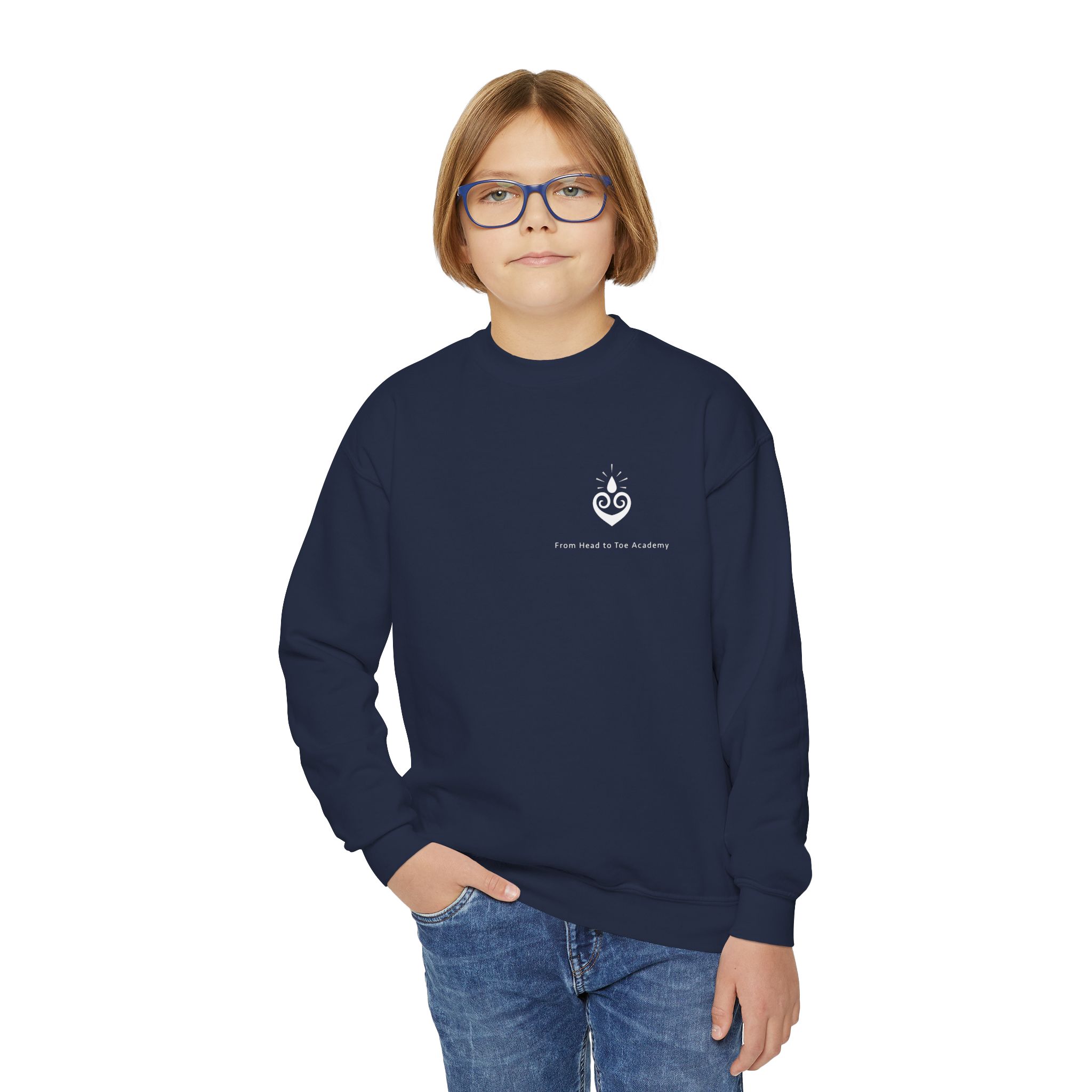 Elevate Youth Crewneck Sweatshirt - Image 7