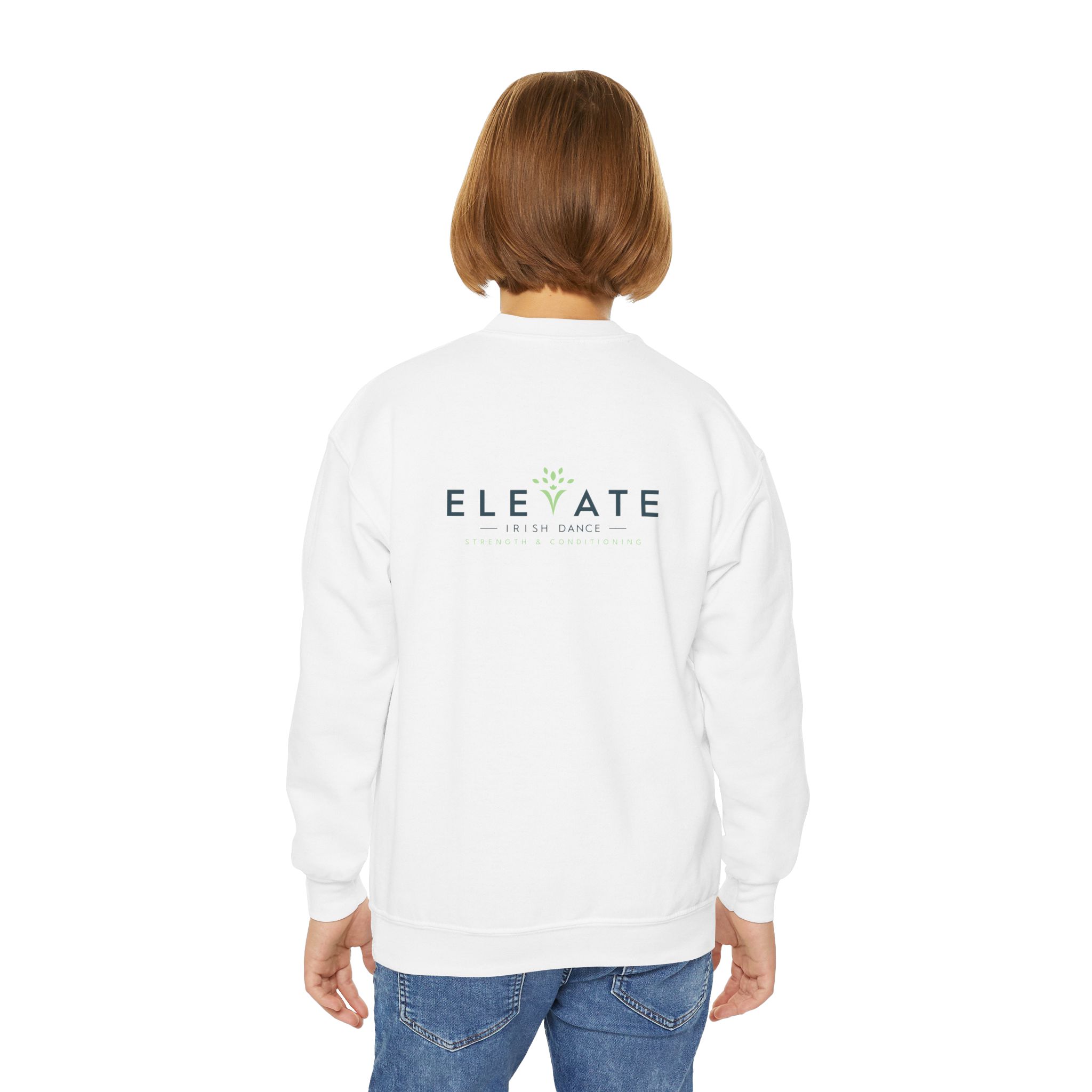 Elevate Youth Crewneck Sweatshirt - Image 4